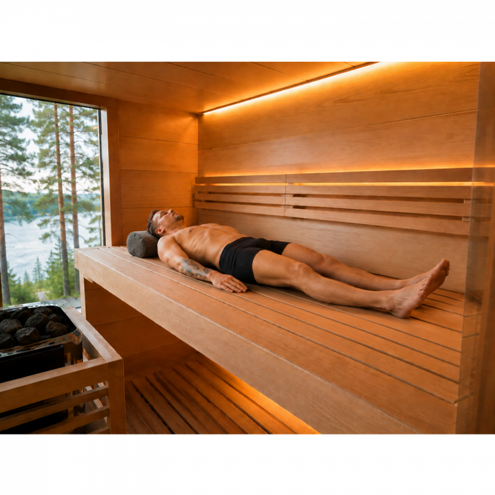 Sauna pillow 570 × 200 mm