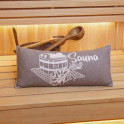 Sauna pillow, grayish brown - 1 Sauna pillow, grayish brown - 1
