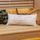 Sauna pillow, beige