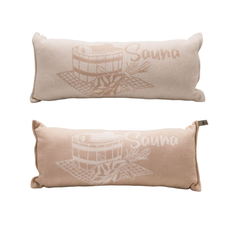 Sauna pillow, beige