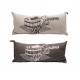 Sauna pillow, dark gray
