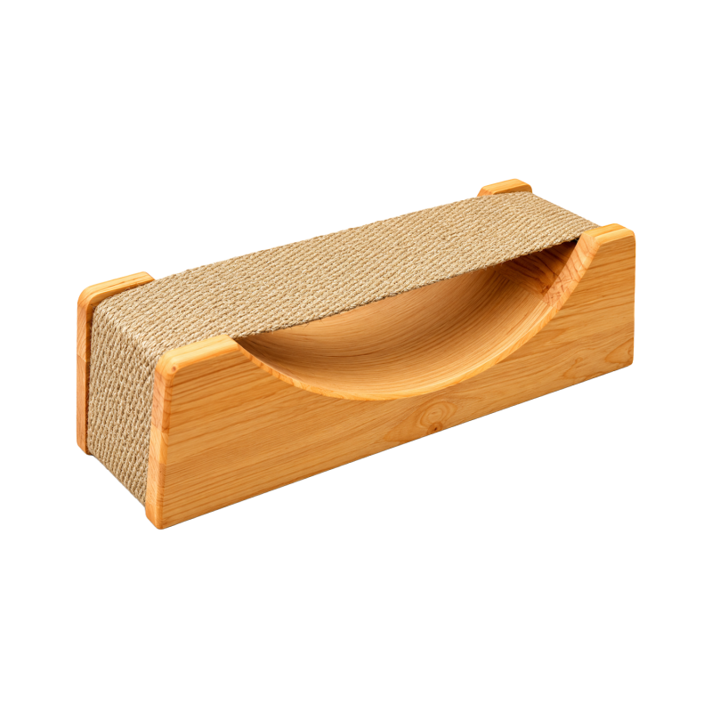 Alder sauna headrest with textile fabric