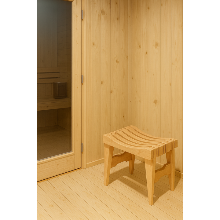Sauna bench, alder