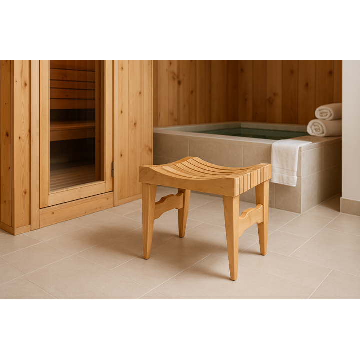 Sauna bench, alder