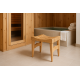 Sauna bench, alder