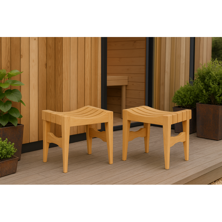 Sauna bench, alder