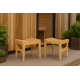 Sauna bench, alder