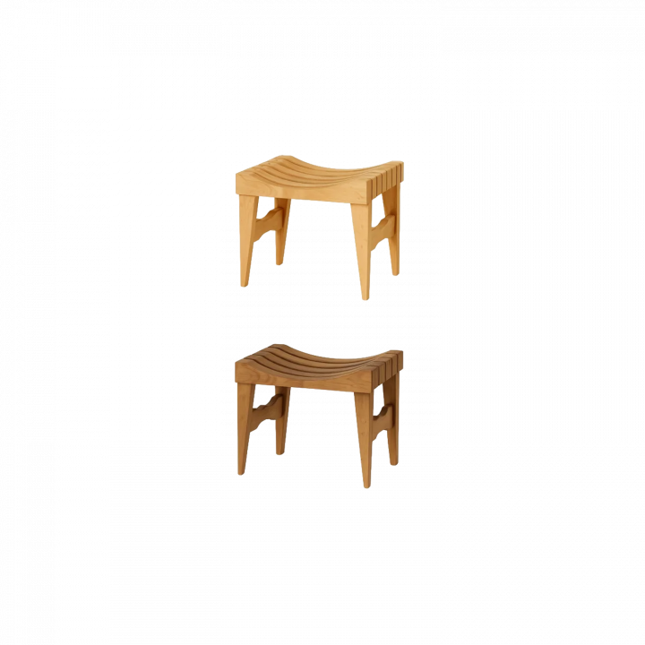 Sauna bench, alder