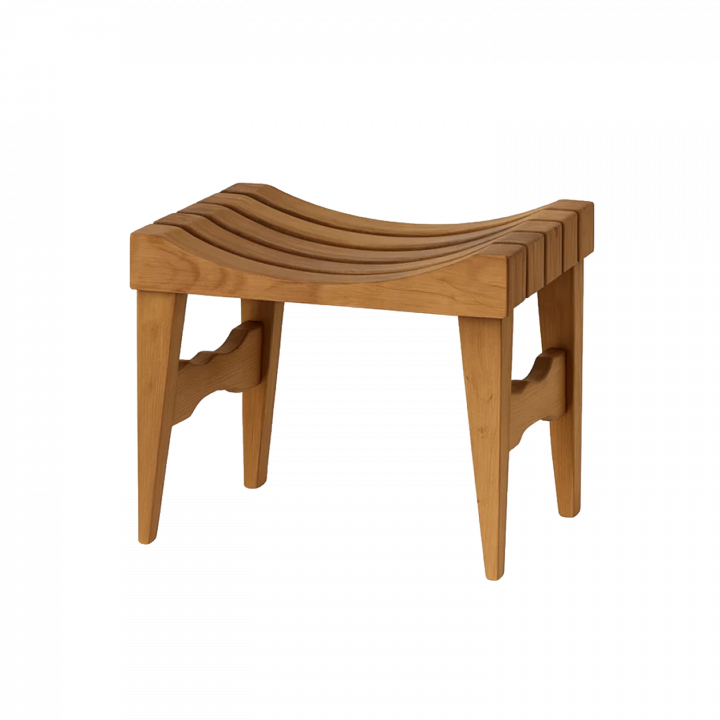 Sauna bench, thermo-alder