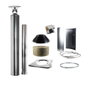 Steel insulated chimney set - HARVIA - 4