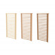 Armrest for modular sauna benches, thermo aspen