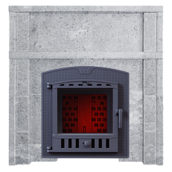 GEFEST stove portal, Soapstone  GEFEST stove portal, Soapstone