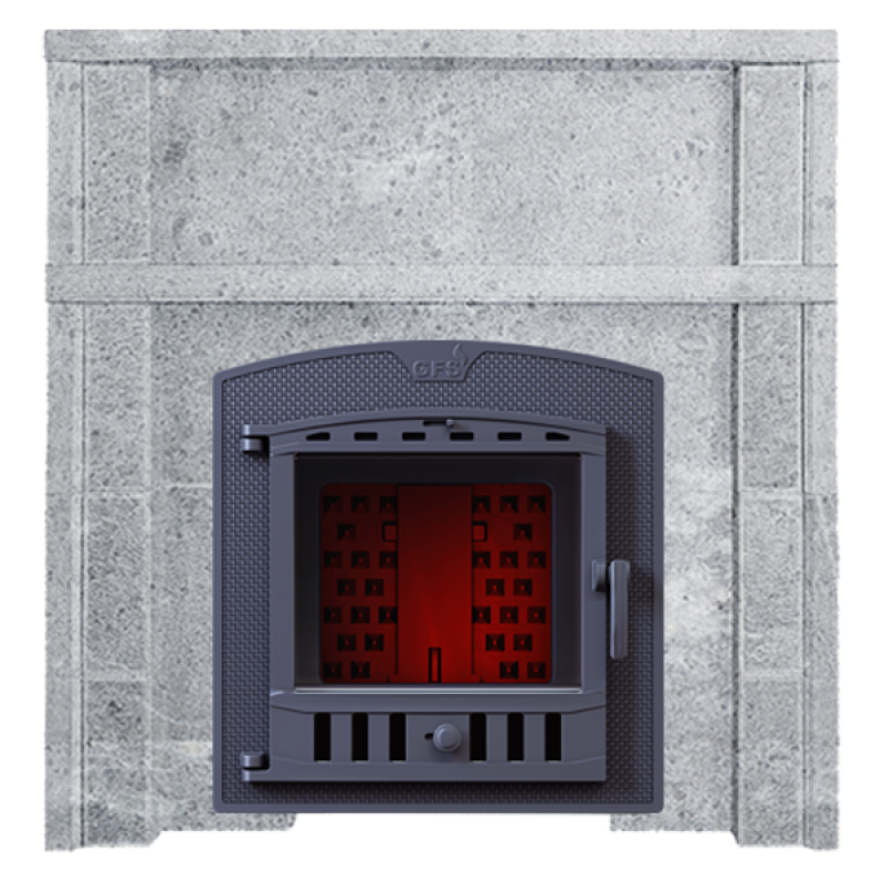 GEFEST stove portal, Soapstone GEFEST stove portal, Soapstone