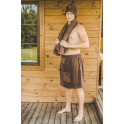 Sauna apron for male - BROWN - 0