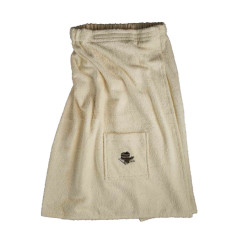 Sauna apron for male light colour, cotton  Sauna apron for male light colour, cotton