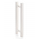 AD door handle for glass doors L-400, white