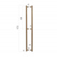 AD Door handle for glass doors L-1800