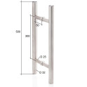 AD Door handle for glass doors Premium - 1
