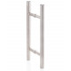 AD Door handle for glass doors AU Premium, stainless steel