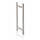 AD Door handle for glass doors AU Mini Premium, stainless steel