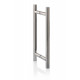 AD Door handle for glass doors AU Mini Premium, chrome