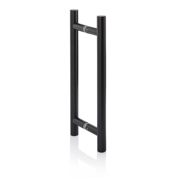 AD Door handle for glass doors AU Mini Premium, metal-black