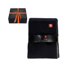 Towel HARVIA #healingwithheat in a gift box, 90 x 170 cm, black - 0