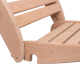Relaxation bunk for sauna, black alder
