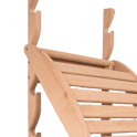 Relaxation bunk for sauna, black alder - 1