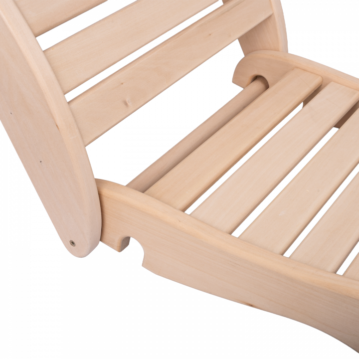 Relaxation bunk for sauna, linden.