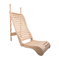 Relaxation bunk for sauna, linden. 