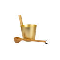 RENTO aluminum bucket and ladle set - 1