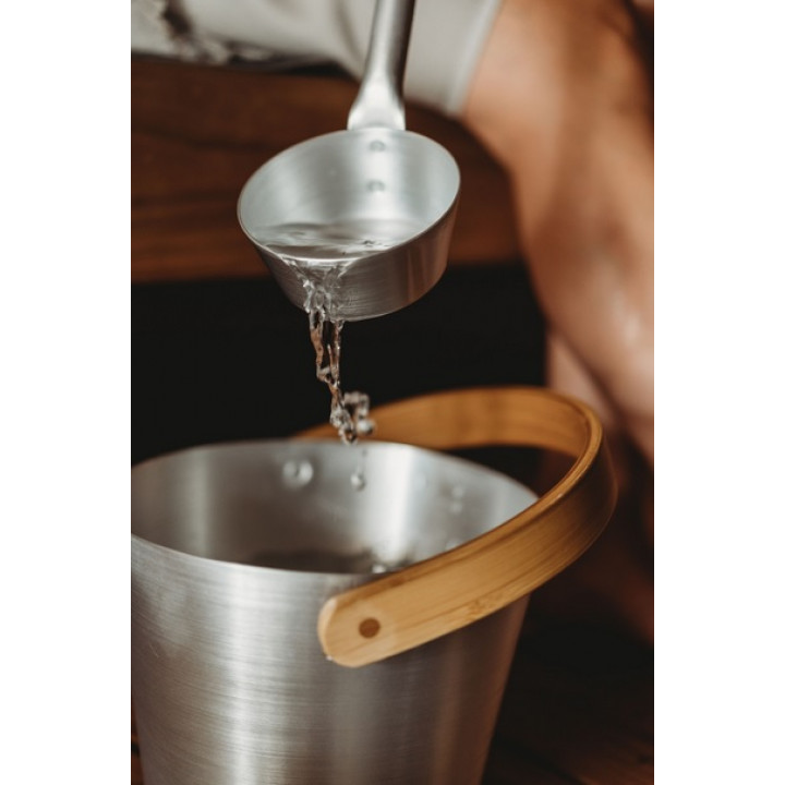 RENTO aluminum ladle, natural
