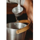 RENTO aluminum ladle, natural