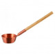 RENTO aluminum ladle, copper brown
