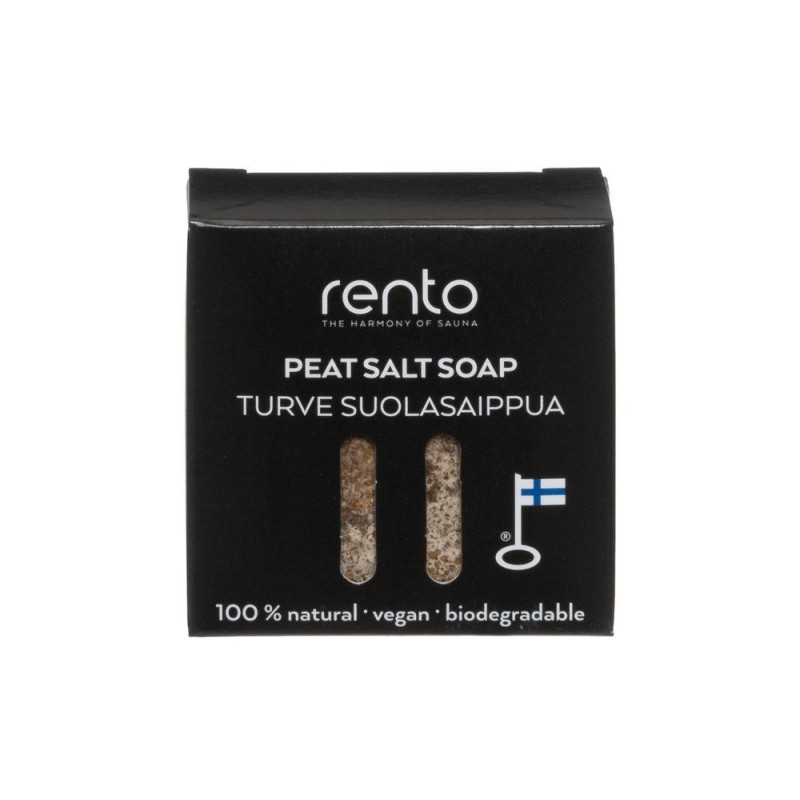 RENTO salt soap, peat 50 g.