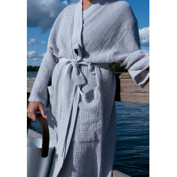 Bathrobe - RENTO KENNO, grey 