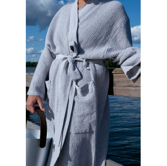 Bathrobe - RENTO KENNO, grey