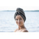 Hair towel - RENTO KENNO, brown