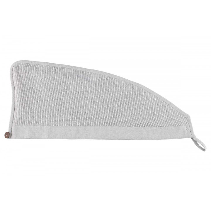 Hair towel - RENTO KENNO, light gray