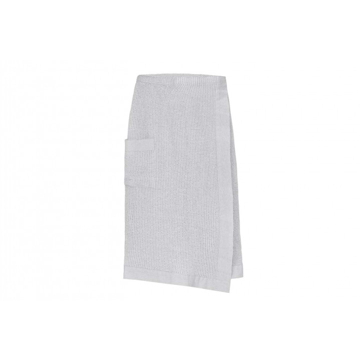Gift set in a gift box RENTO KENNO FOR HIM. Cotton hat and apron, light gray