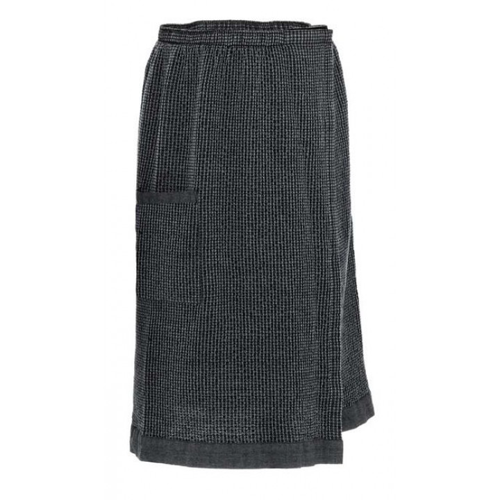 Gift set in a gift box RENTO KENNO FOR HIM. Cotton hat and apron, dark grey