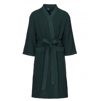 Bathrobe - RENTO KENNO, dark green