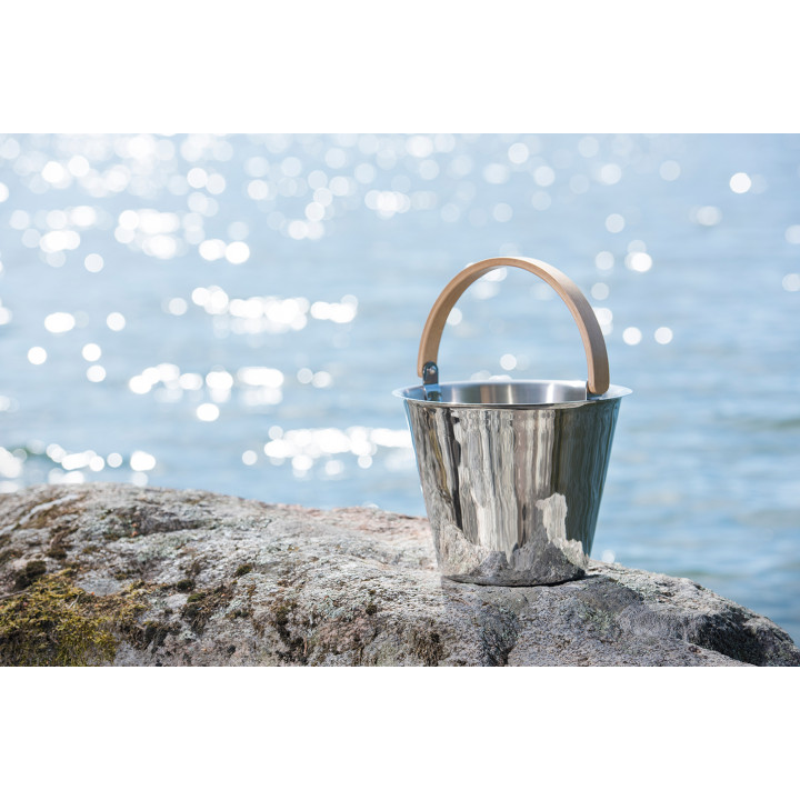 Stainless steel bucket RENTO