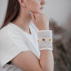 Wristband with amber