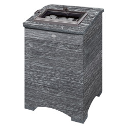 Outer casing for wood-burning stoves - TULIKIVI S12 GRAFIA  Outer casing for wood-burning stoves - TULIKIVI S12 GRAFIA