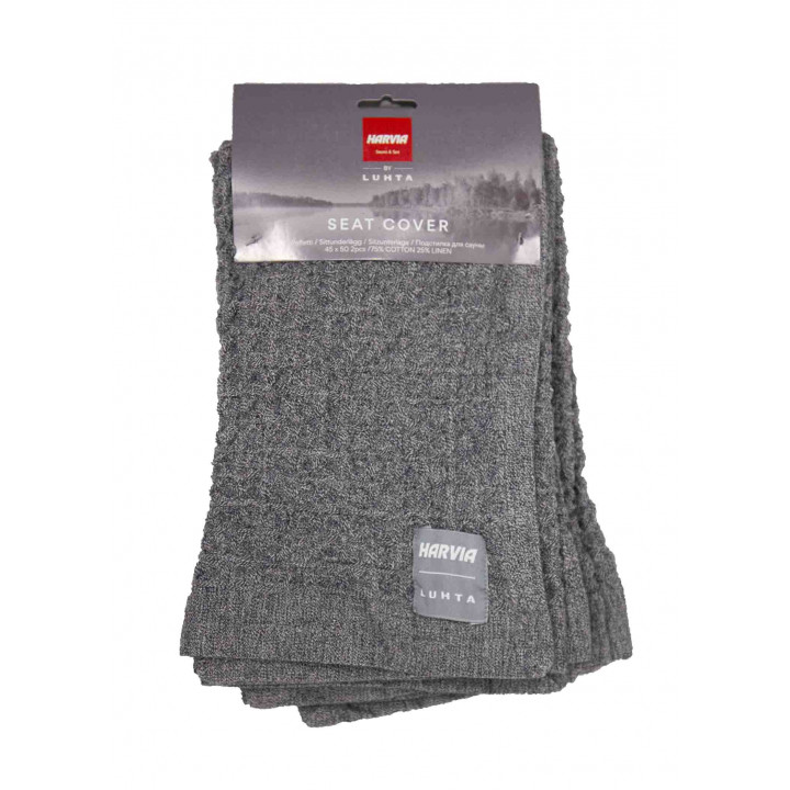 Harvia by Luhta Bench Towel Set, 45x50 cm, 2 pcs.