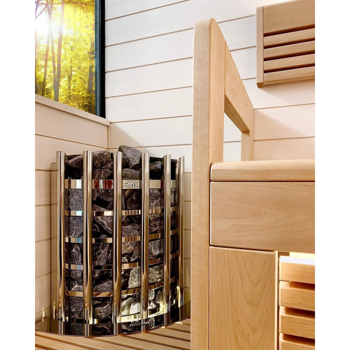 Electric sauna heater - HARVIA Glow Corner TRC70XE 6,8 kW