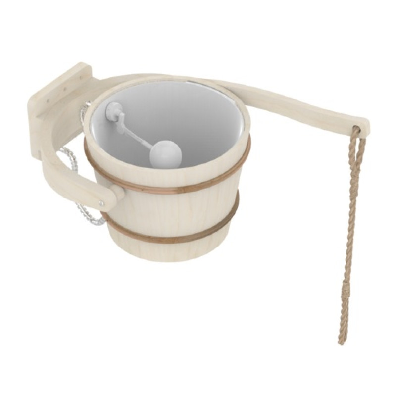 Cold shower pouring bucket Harvia, aspen, 18 l