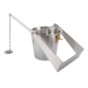 Cold shower bucket - ELIGA, stainless steel - 0